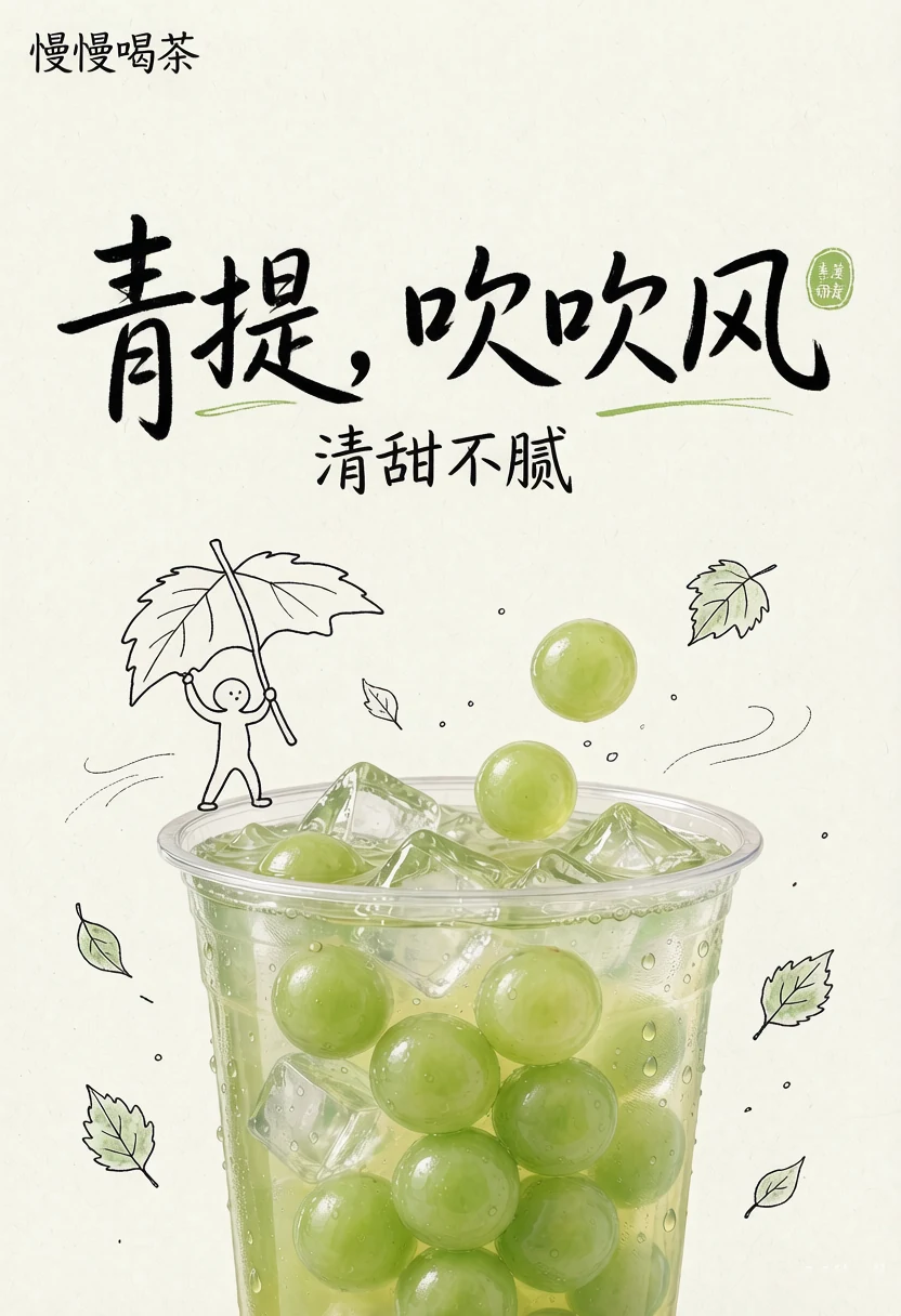 慢慢喝茶，字字有风景